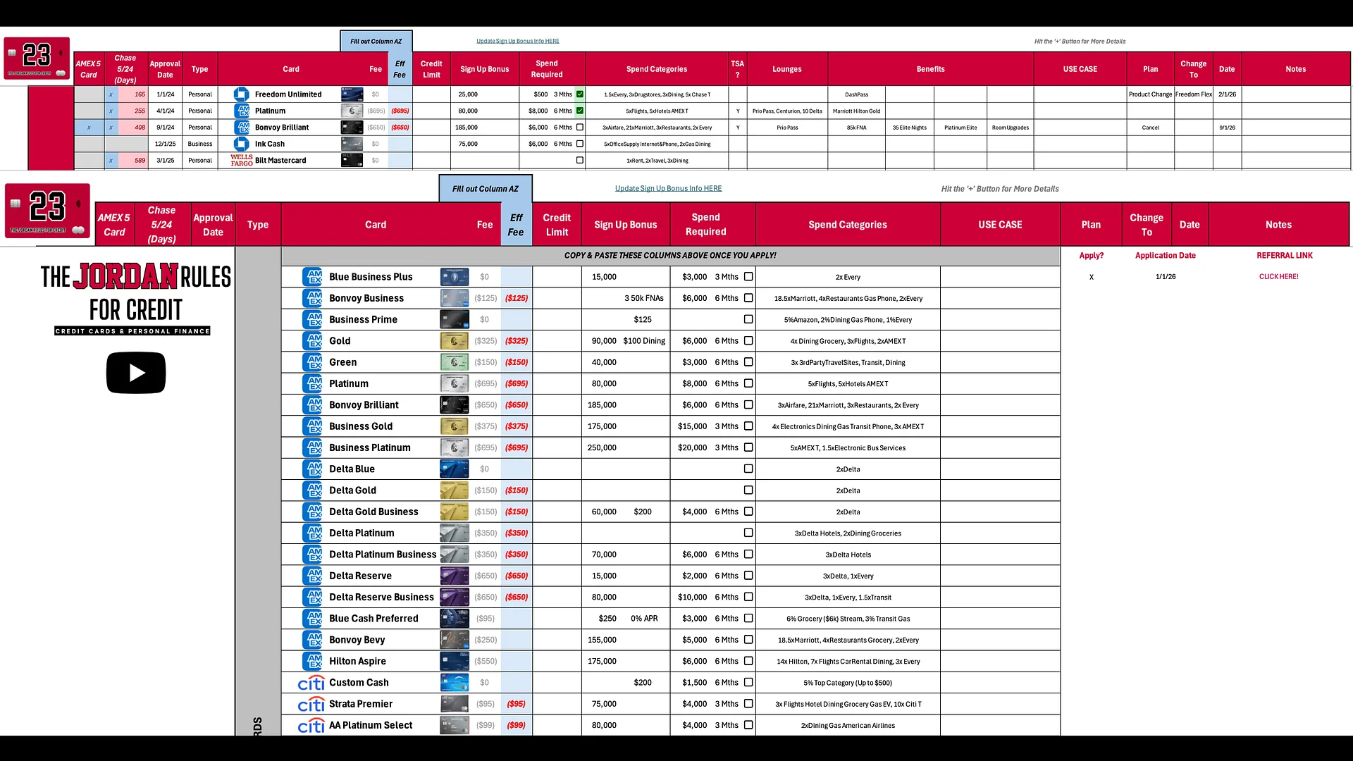 Credit Card Roadmapping Tool product image (3)