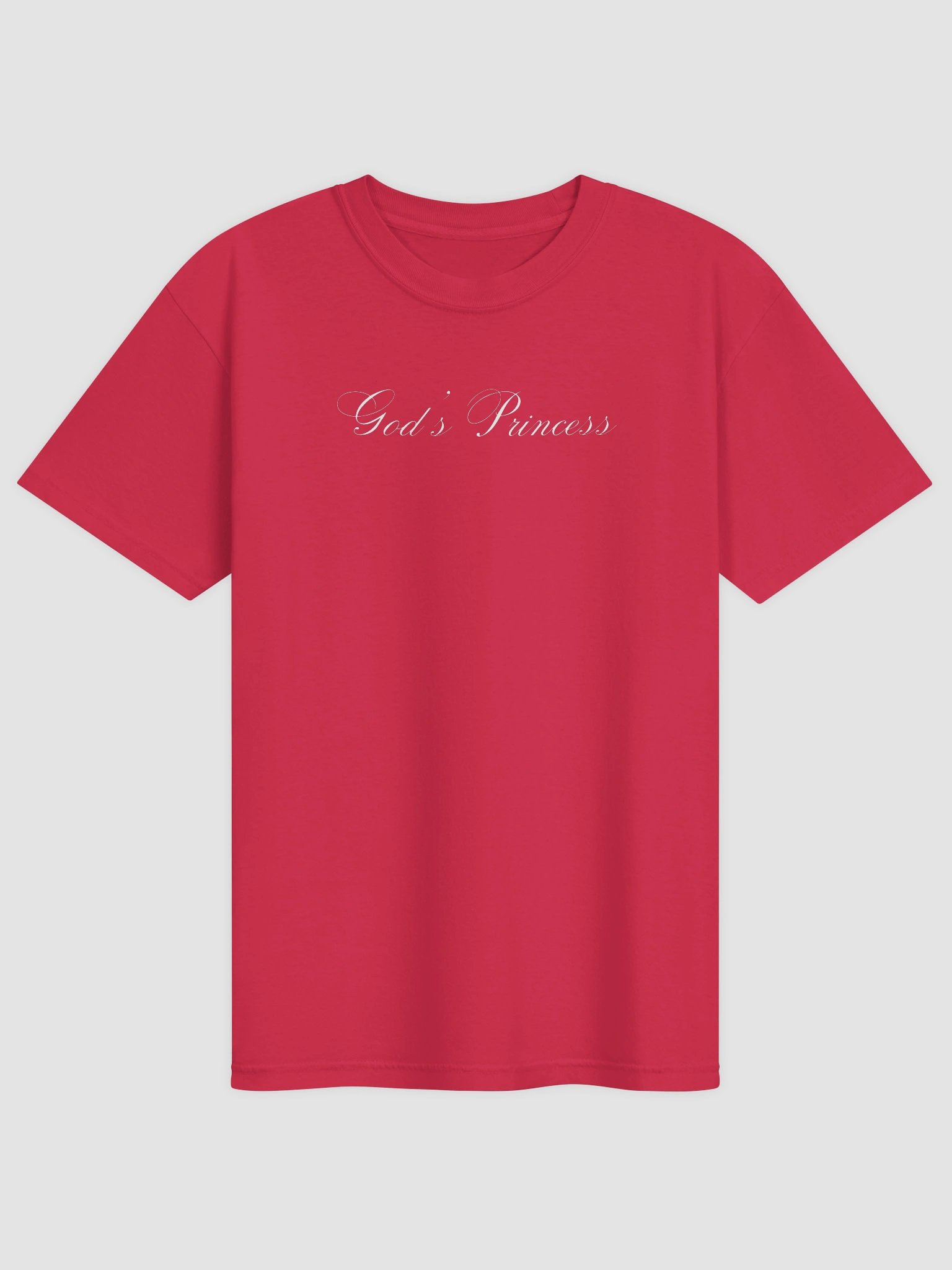God's Princess (White Script) Tee product image (1)