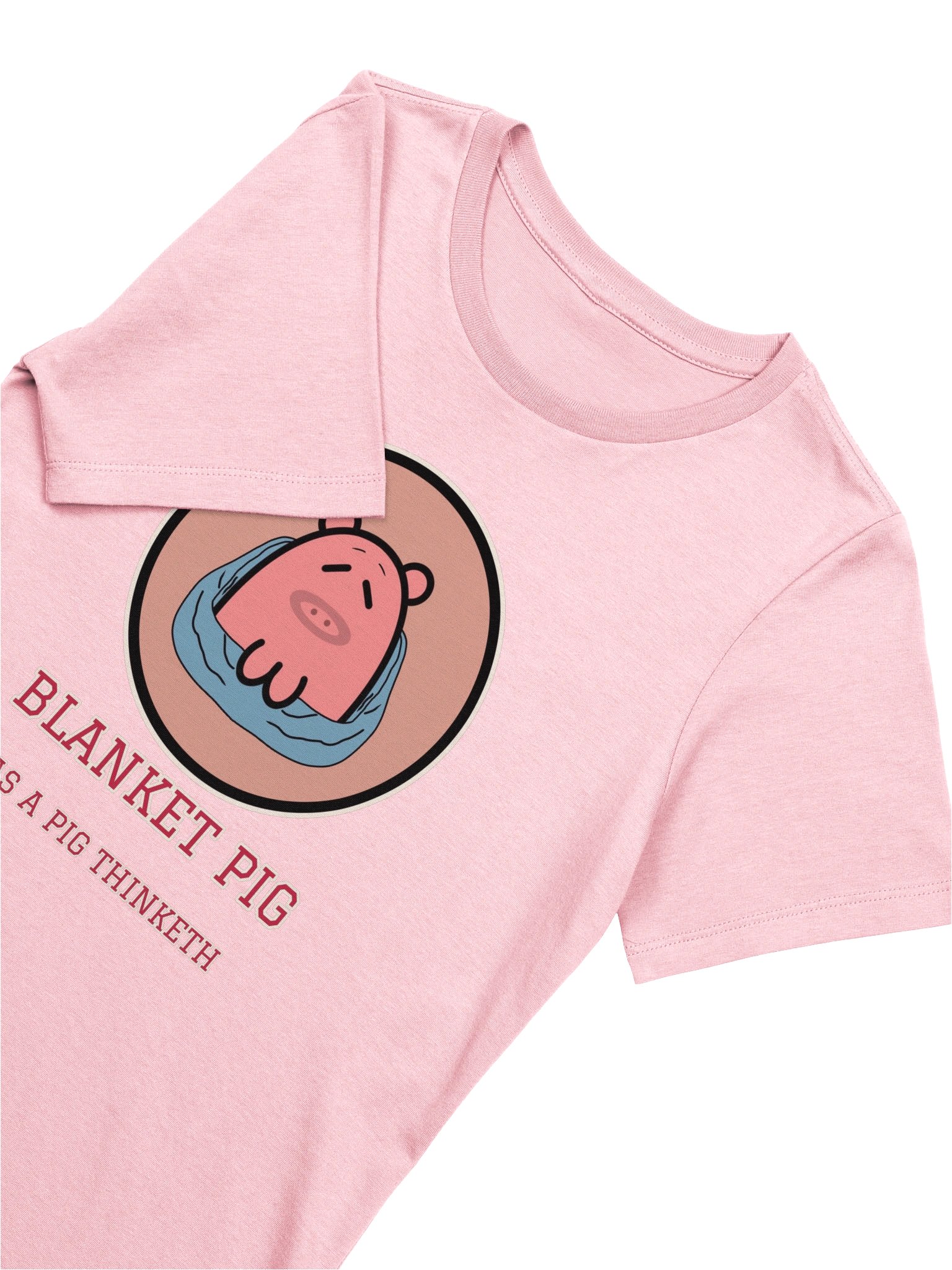 Blanket Pig Women's Tee | As a Pig Thinketh product image (5)