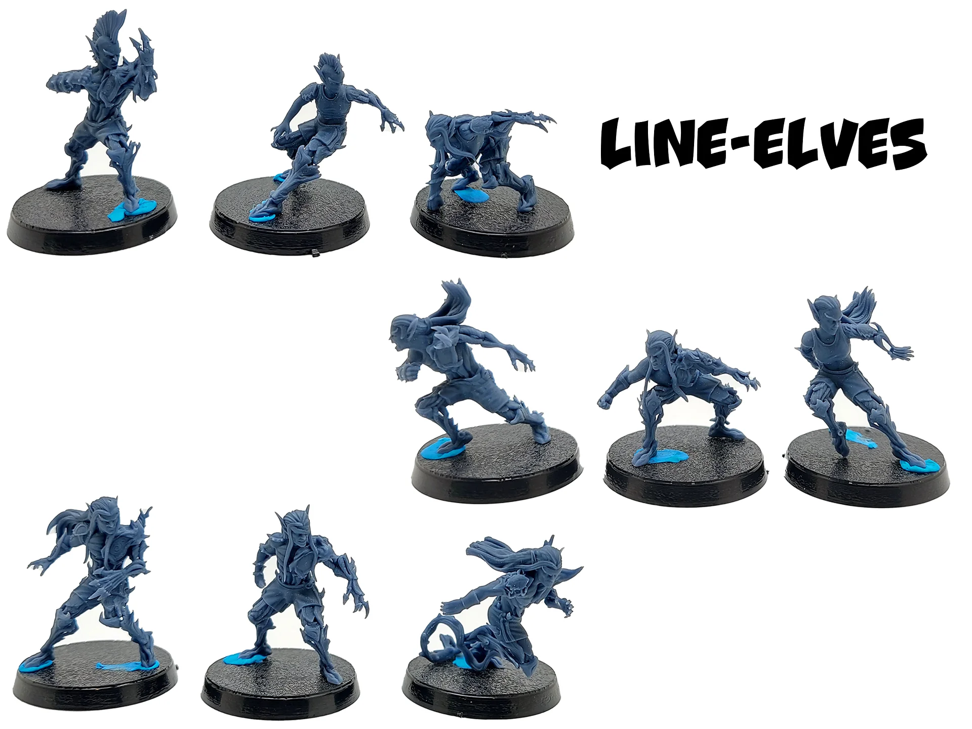 Forest Elves Football Team - UGNI Miniatures product image (4)