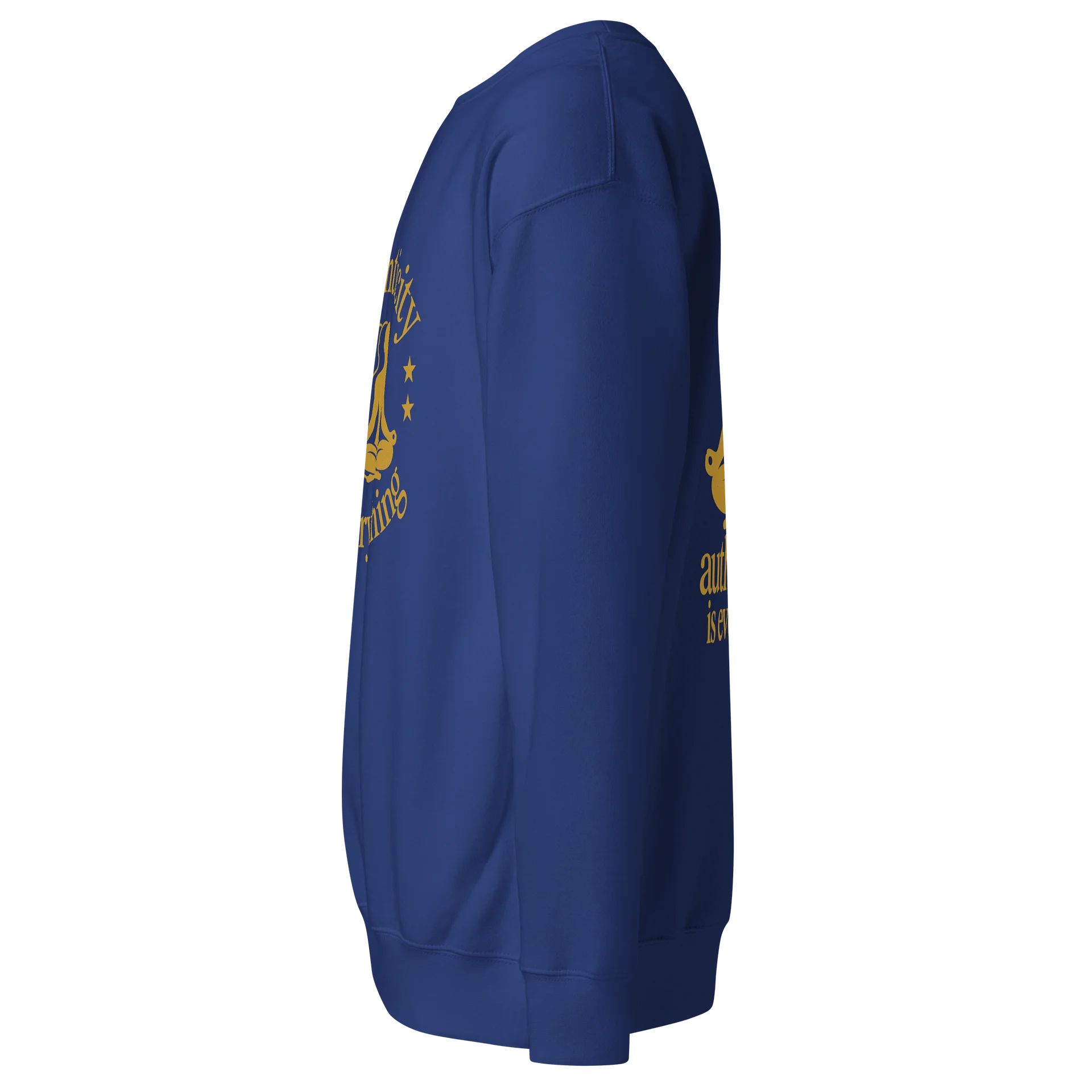 Authenticity Meditation logo sweatshirt product image (2)