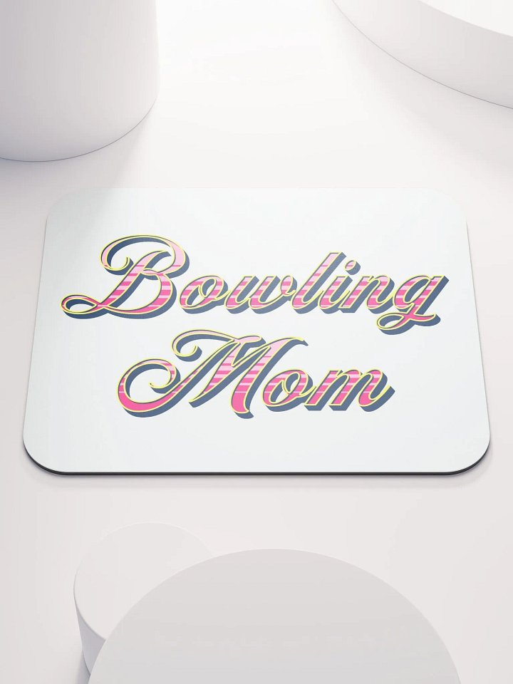 Mom Bowling Delight Mouse Pad product image (2)