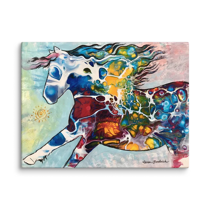 Pour Horse Canvas Art Print product image (2)