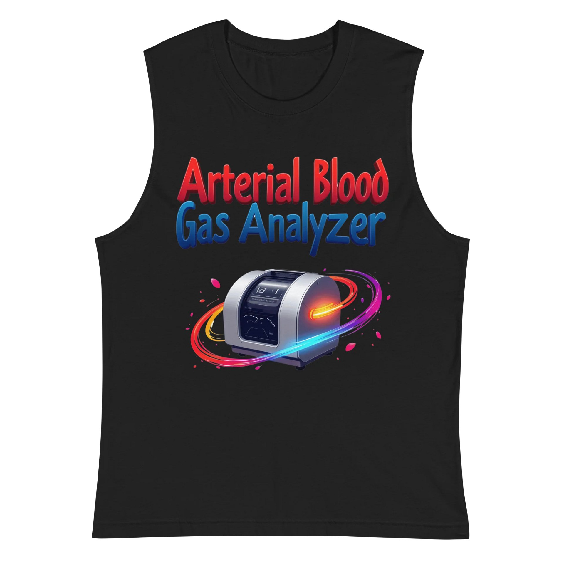 Futuristic Arterial Blood Gas Analyzer Muscle Tank product image (3)