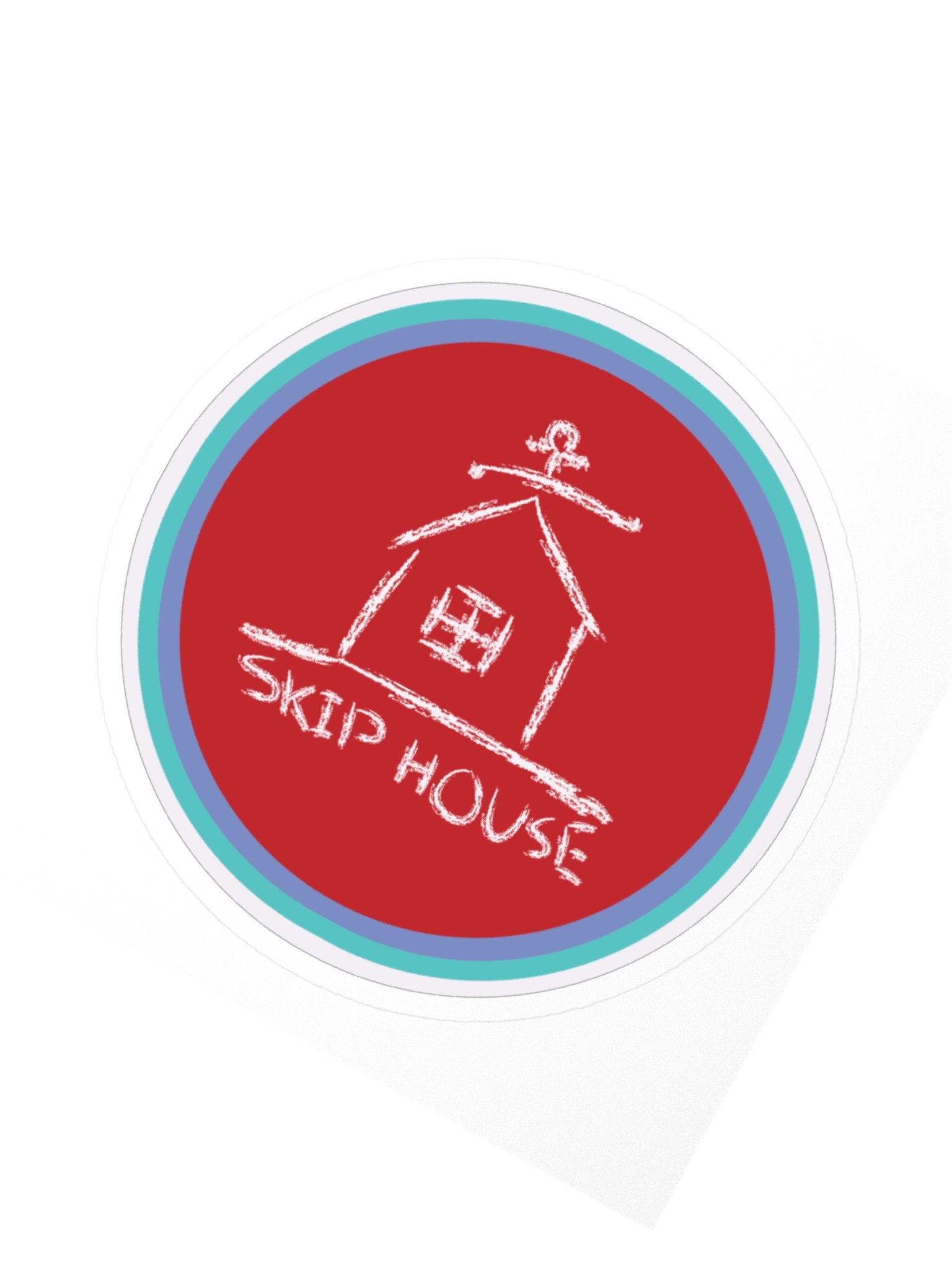 Skip House Badge Sticker product image (2)