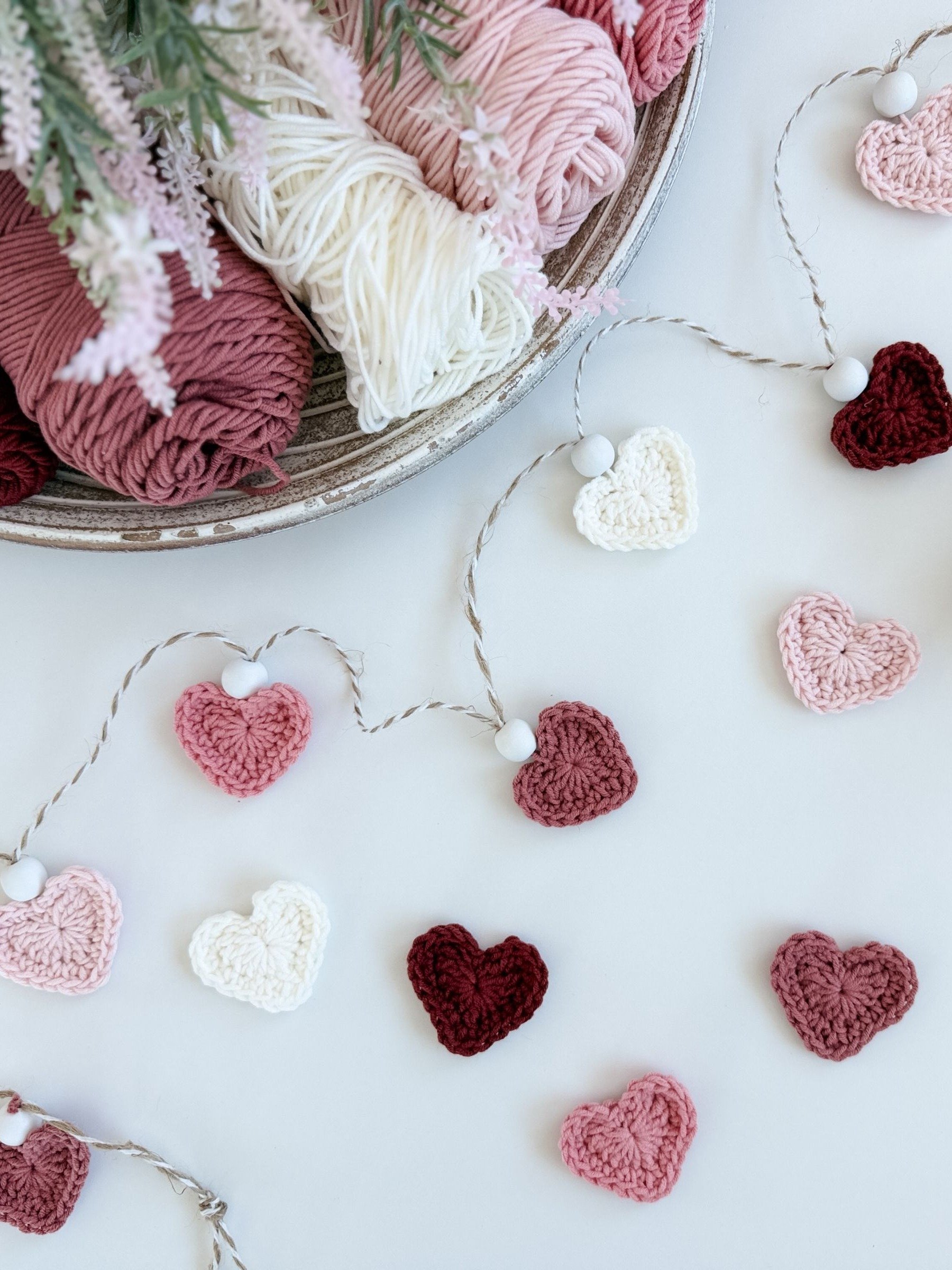 Simply Sweet Heart Applique Crochet Pattern product image (5)