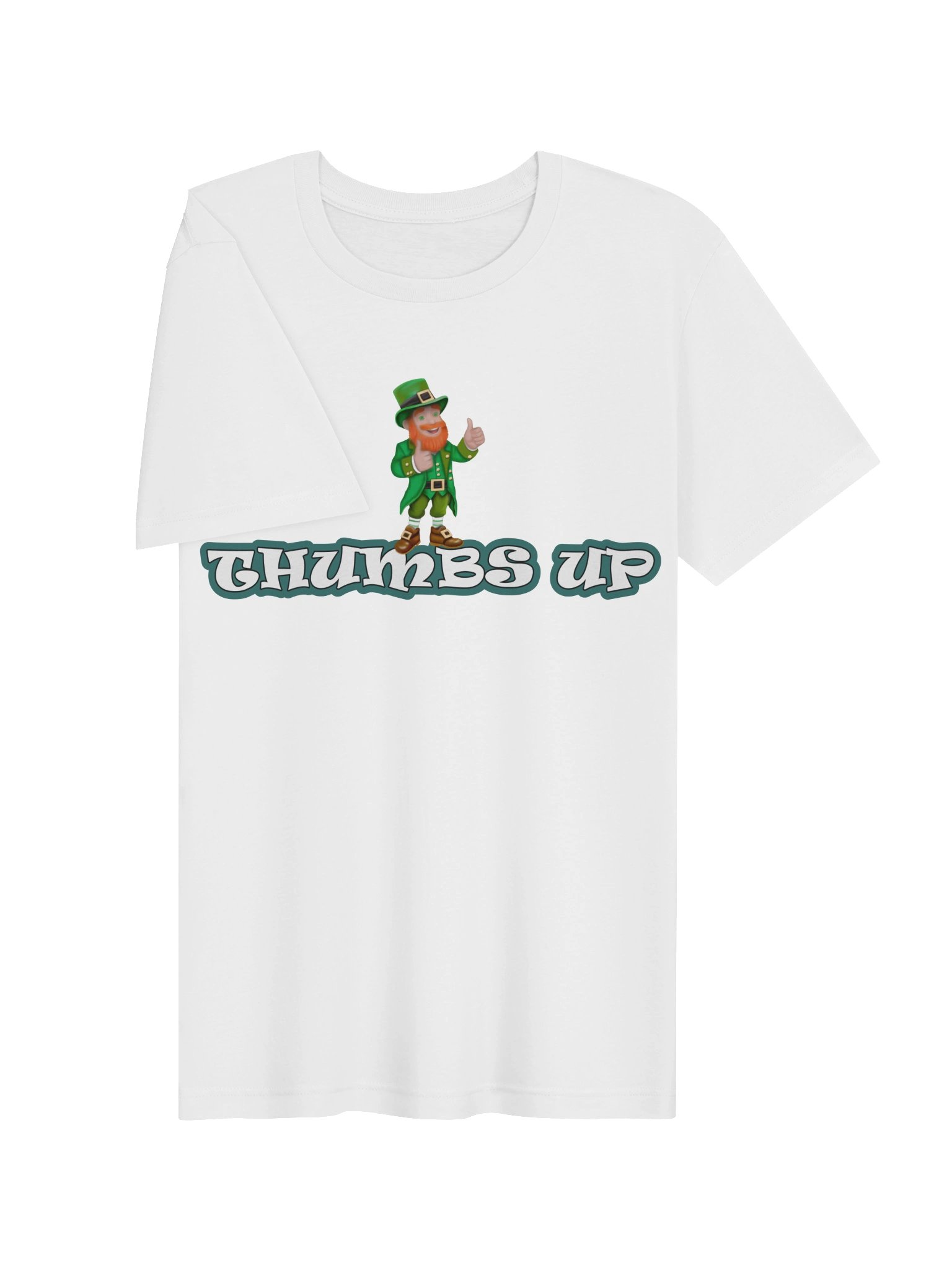 Leprechaun "THUMBS UP" T-Shirt. Women's Bella+Canvas Supersoft T-Shirt product image (2)