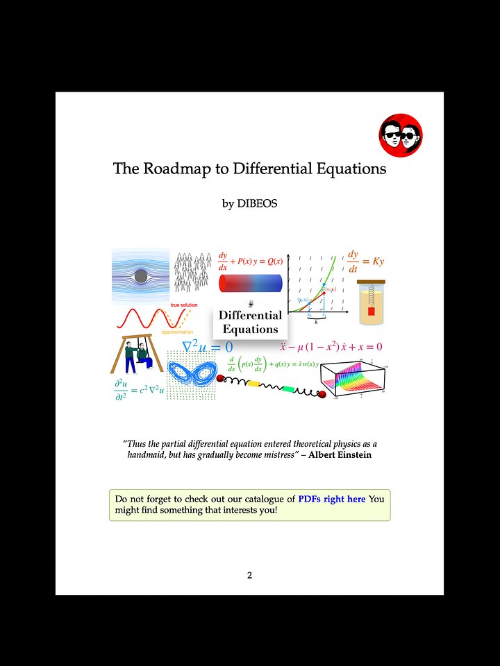 Roadmap to Differential Equations product image (2)