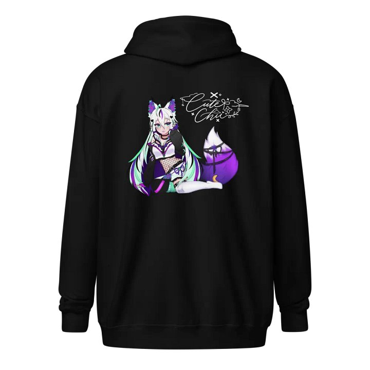 xCuteChii Woman's Zip Up Hoodie Full Art product image (4)