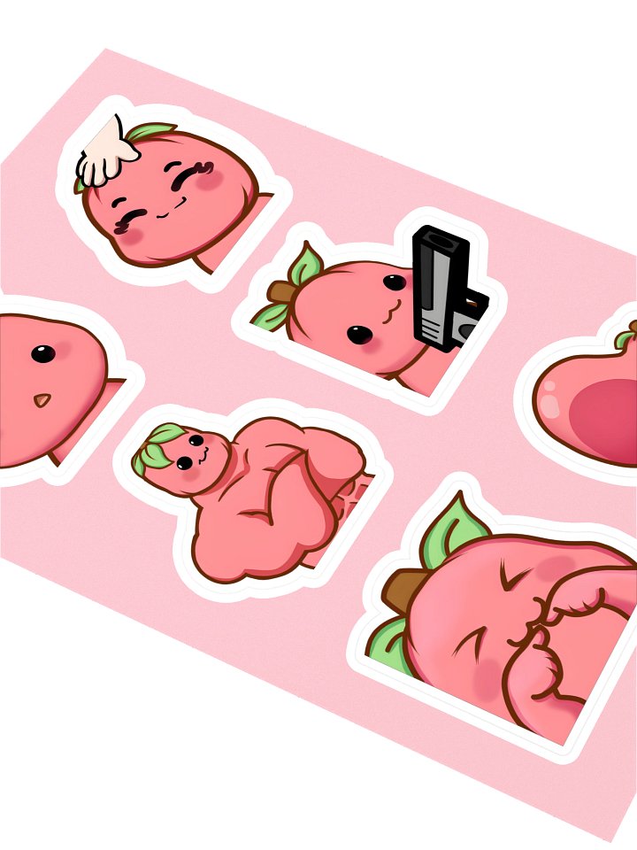 Pumpkin Emote Stickers product image (2)