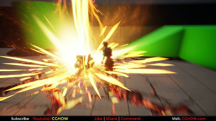 Beam Impact FX in Unreal Engine 5 Niagara product image (1)