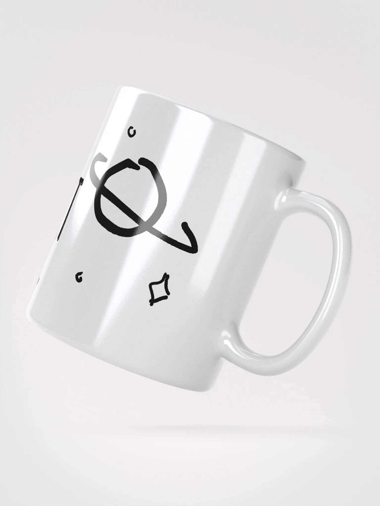 Doart's White Mug (Initial Logo) product image (3)
