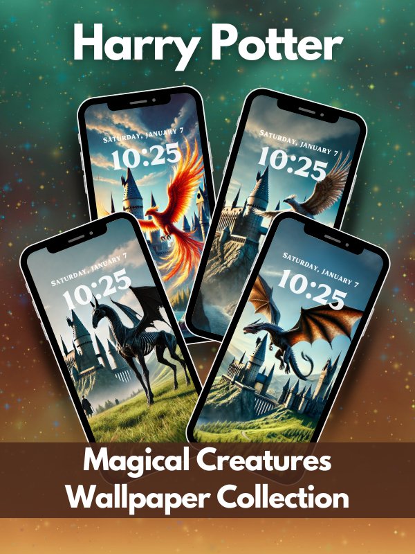 Magical Creatures Phone Wallpaper Bundle 4K Quality Bundle for Android and Iphone product image (1)