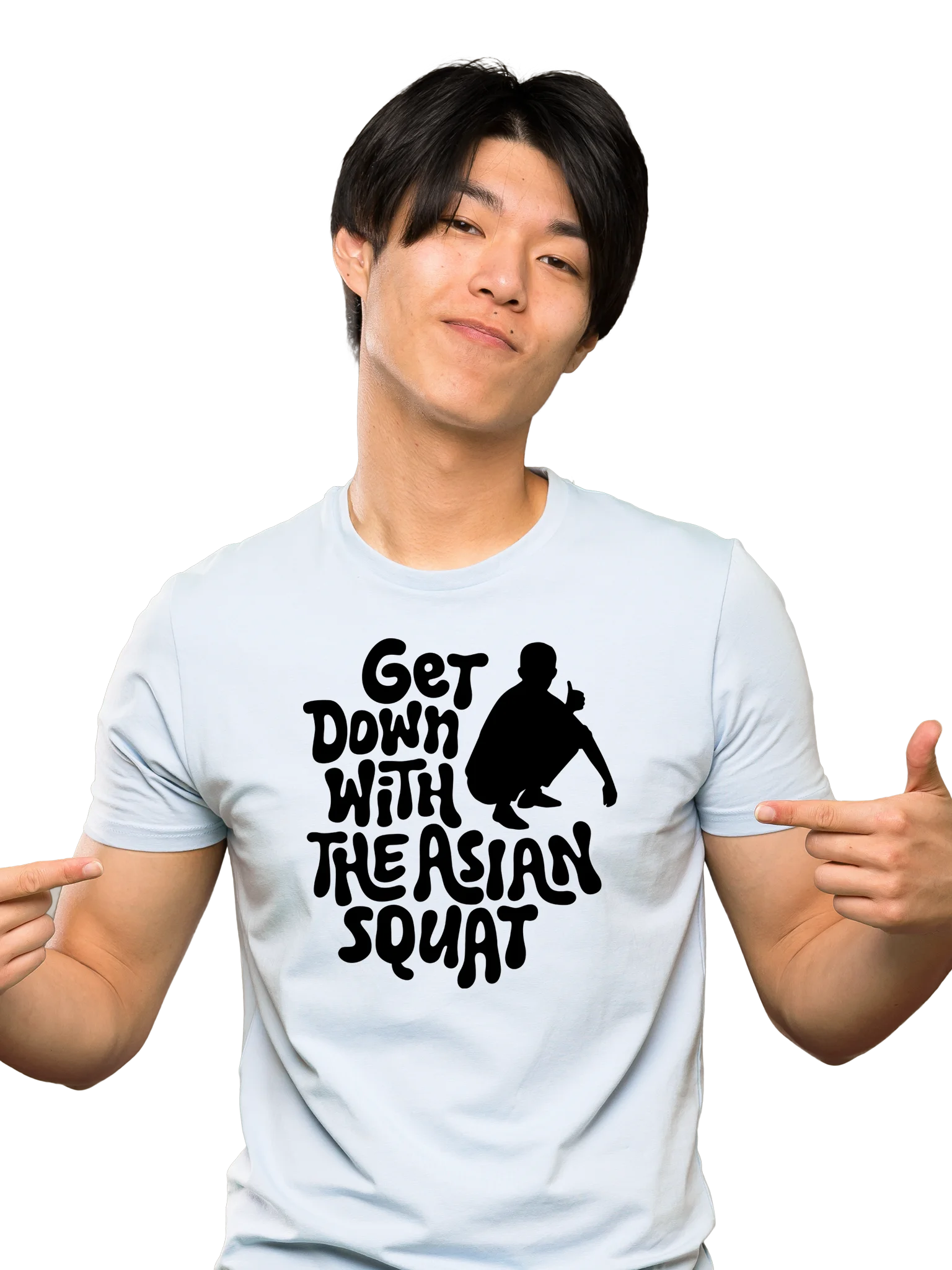 GET DOWN WITH THE ASIAN SQUAT (Male) T-Shirt product image (2)