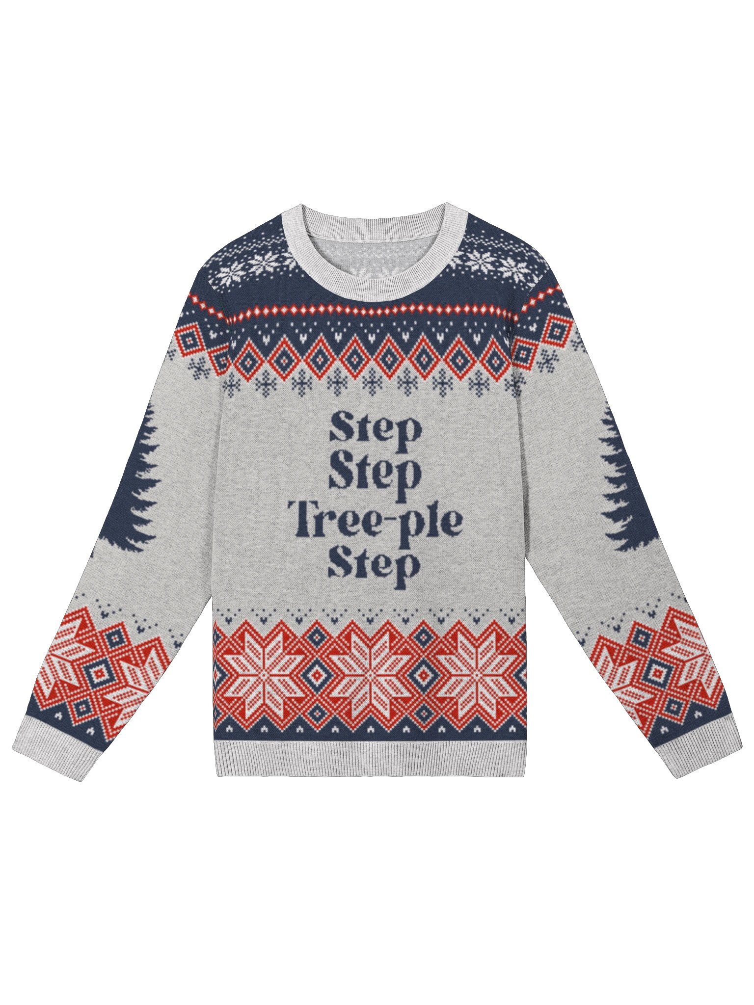 Step Step Tree-ple Step Christmas Sweater product image (3)