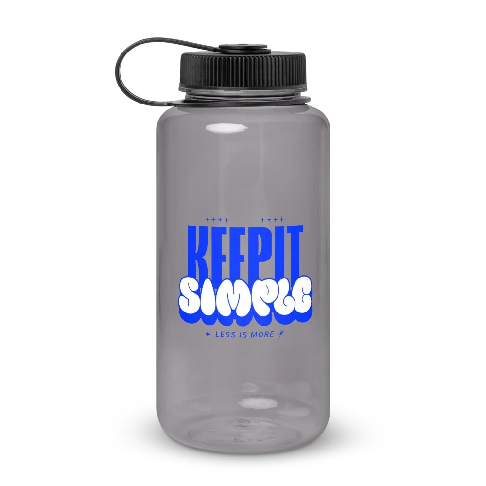 Wide Mouth Plastic Water Bottle product image (1)