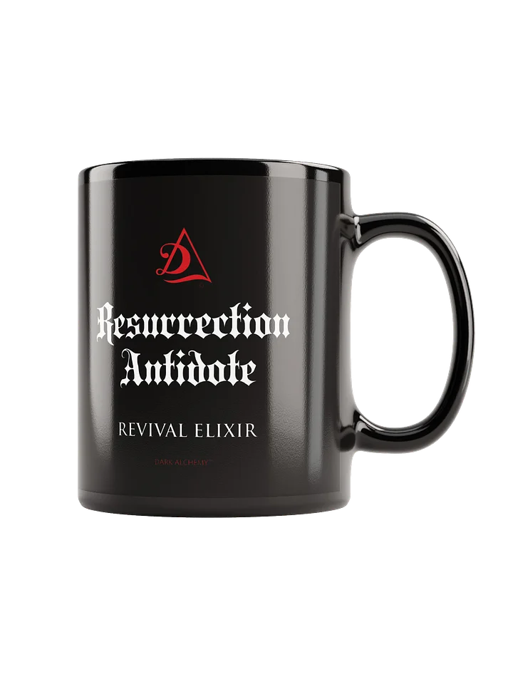 Dark Alchemy™ Resurrection Black Gloss Mug product image (1)