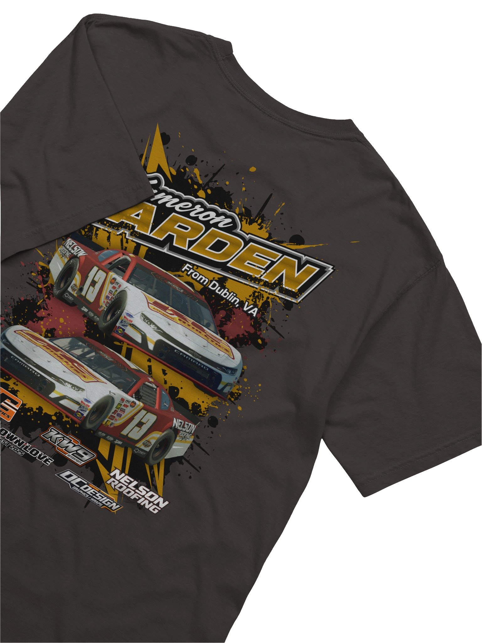 Kameron Carden #13 Late Model T-Shirt product image (17)