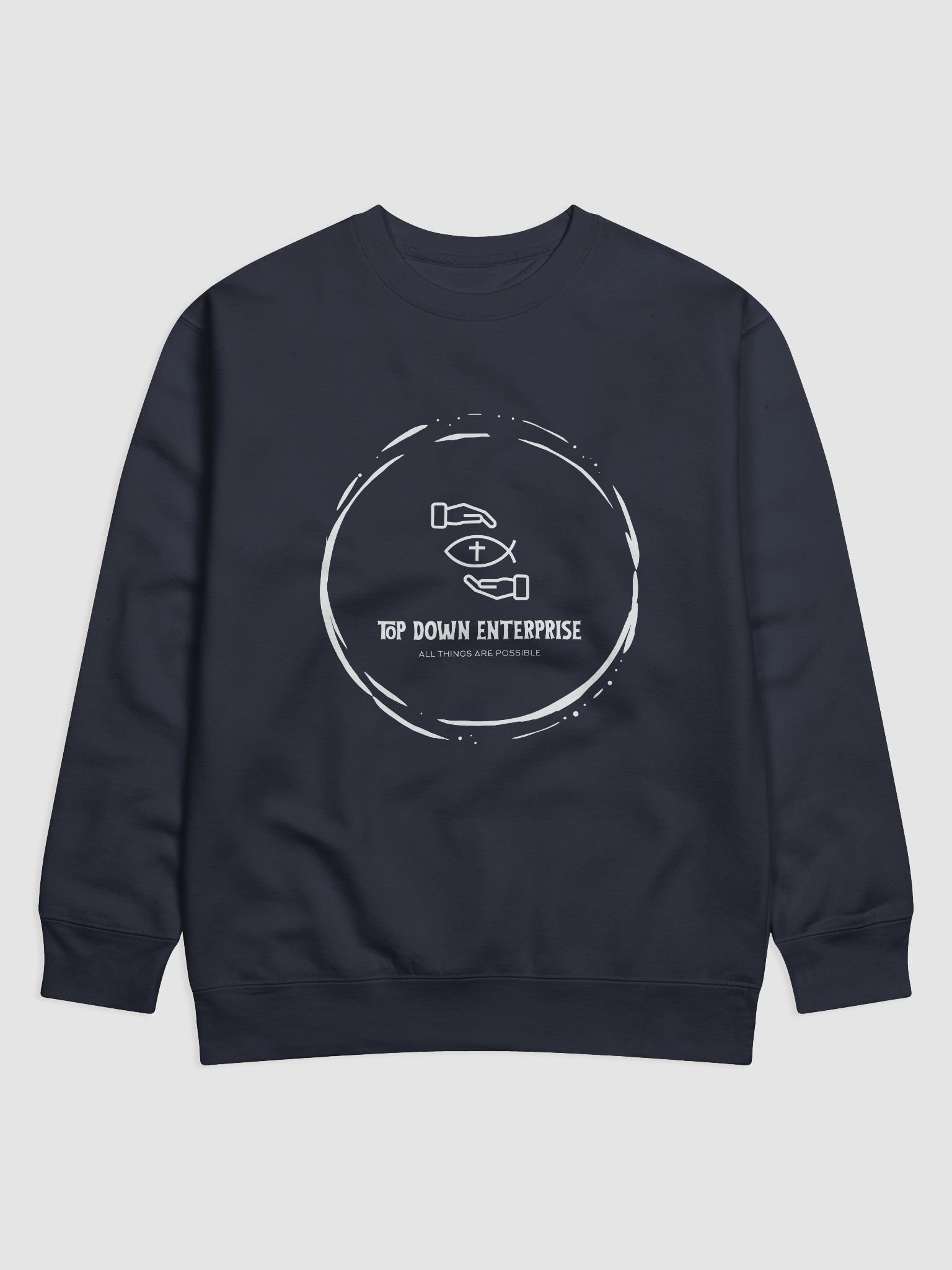 TD White Logo Sweatshirt product image (1)