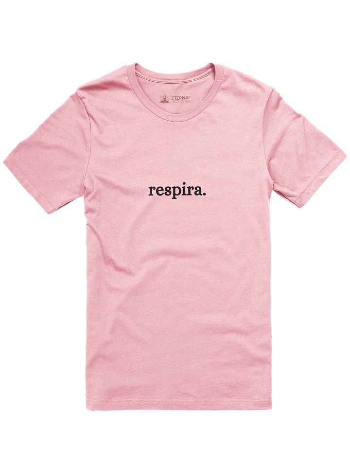 Camiseta “respira.” clara product image (1)