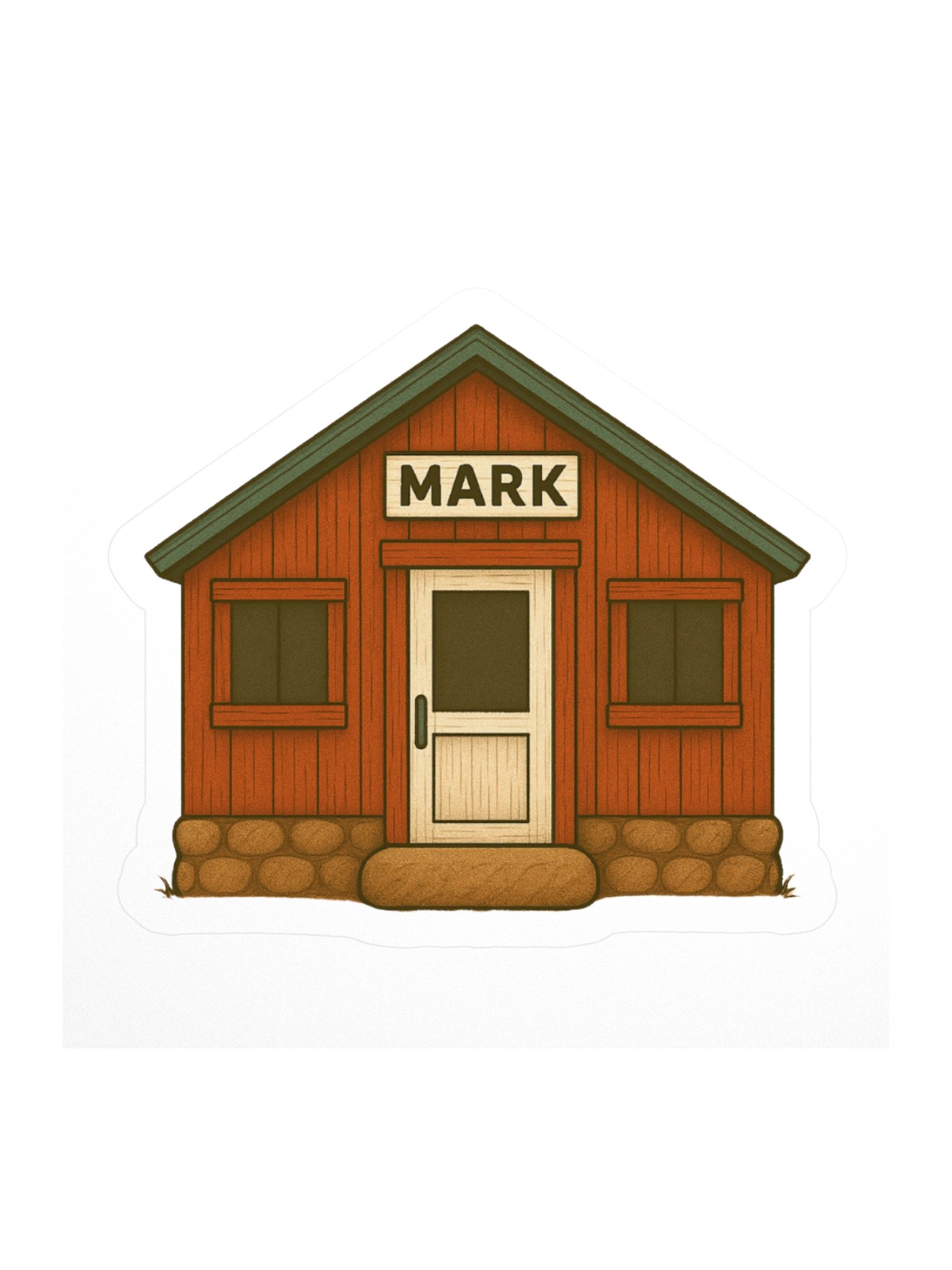 Cabin Mark Sticker product image (1)