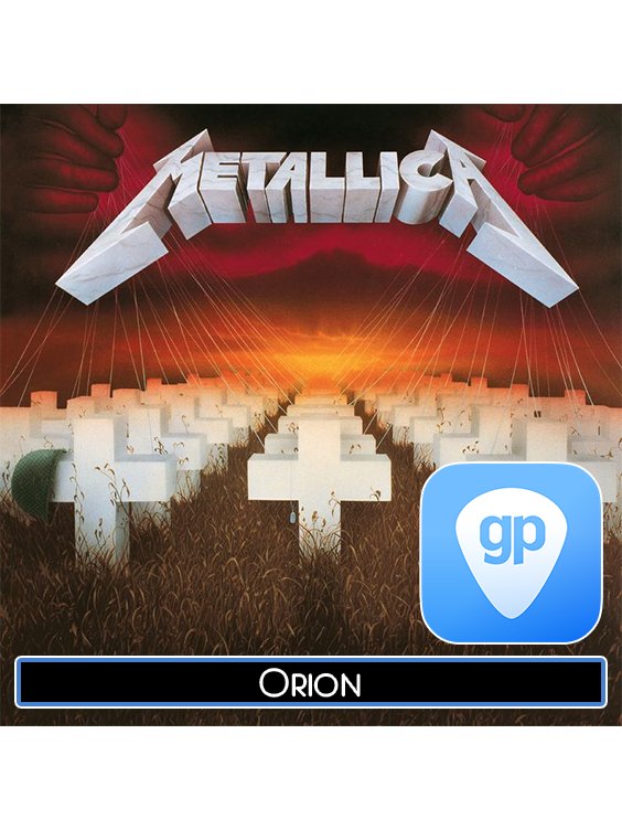 Orion PDF TAB + Backing Track MP3 product image (1)