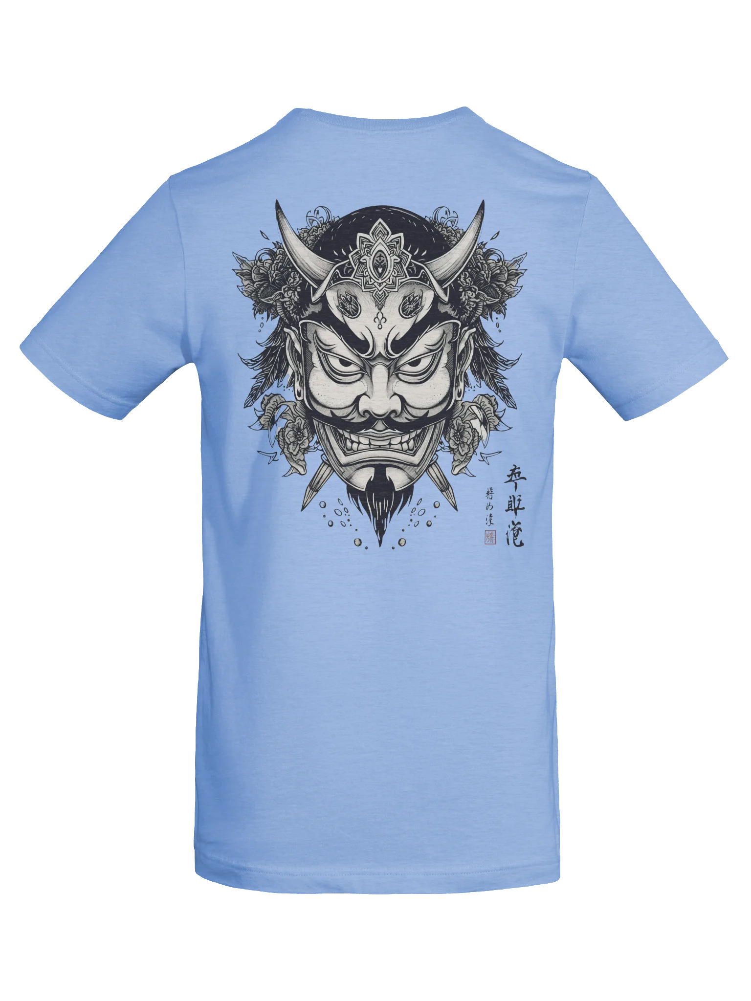 The Bold Oni Mask Streetwear T-Shirt product image (6)