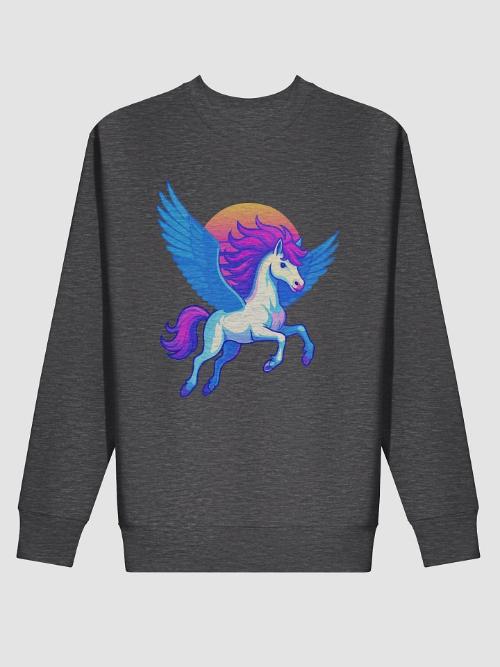Chill Mythical Sunset Pegasus Sweatshirt product image (16)