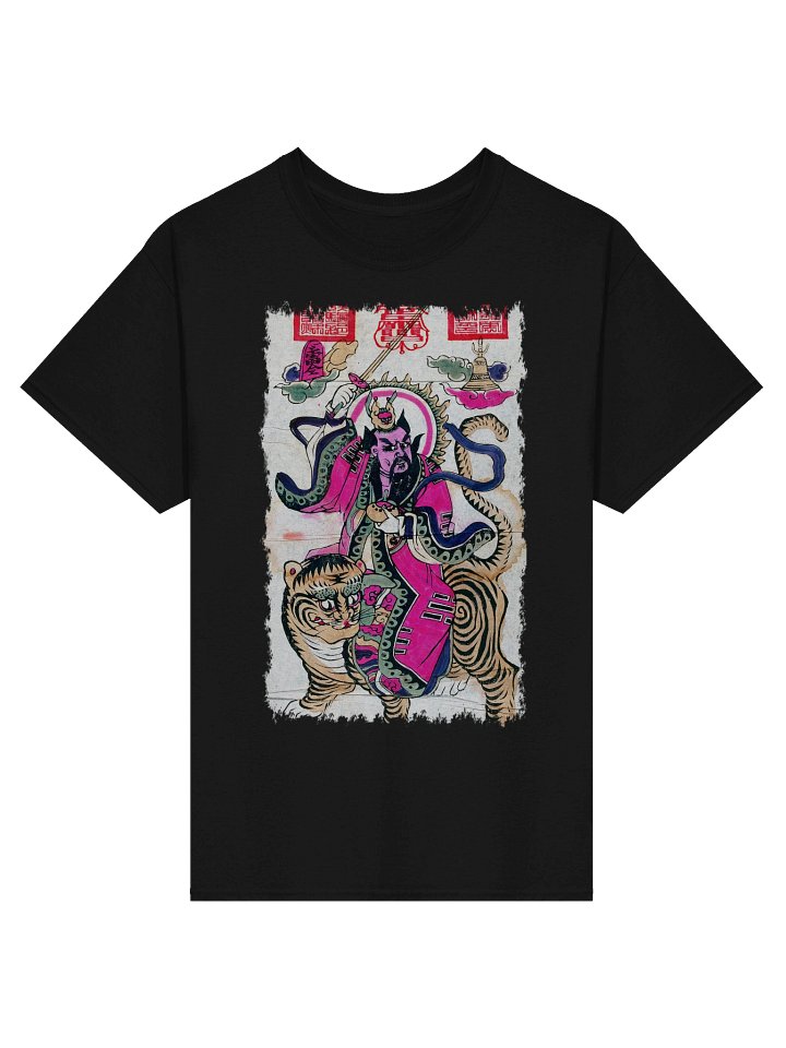Chinese Warrior Riding a Tiger T-Shirt product image (1)