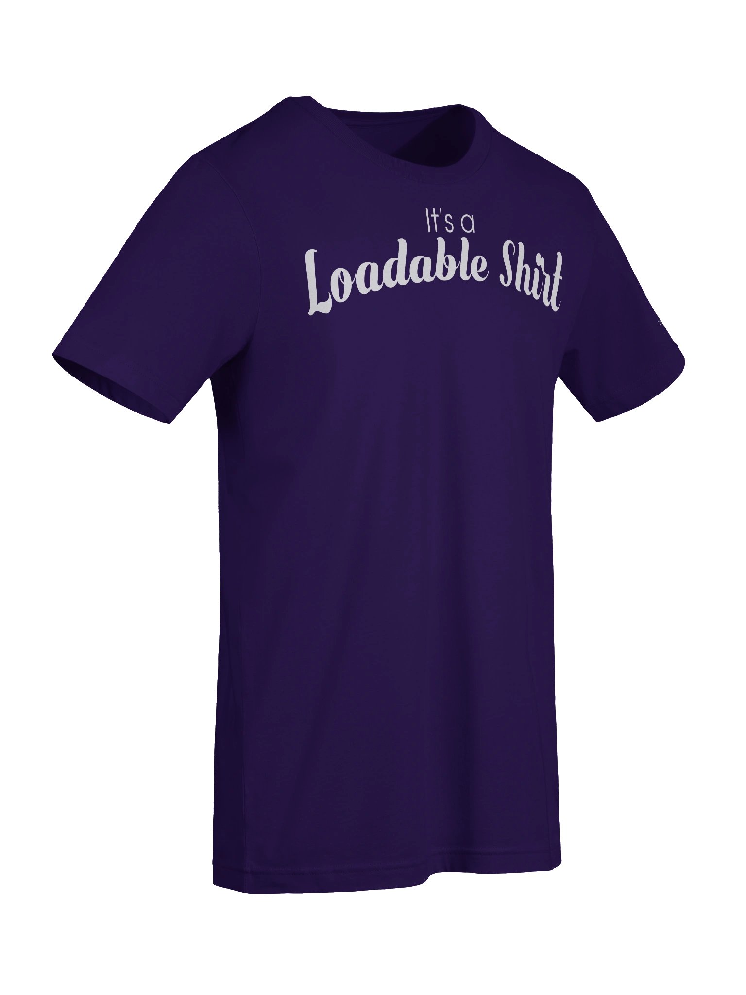 Loadable Shirt - script text product image (9)