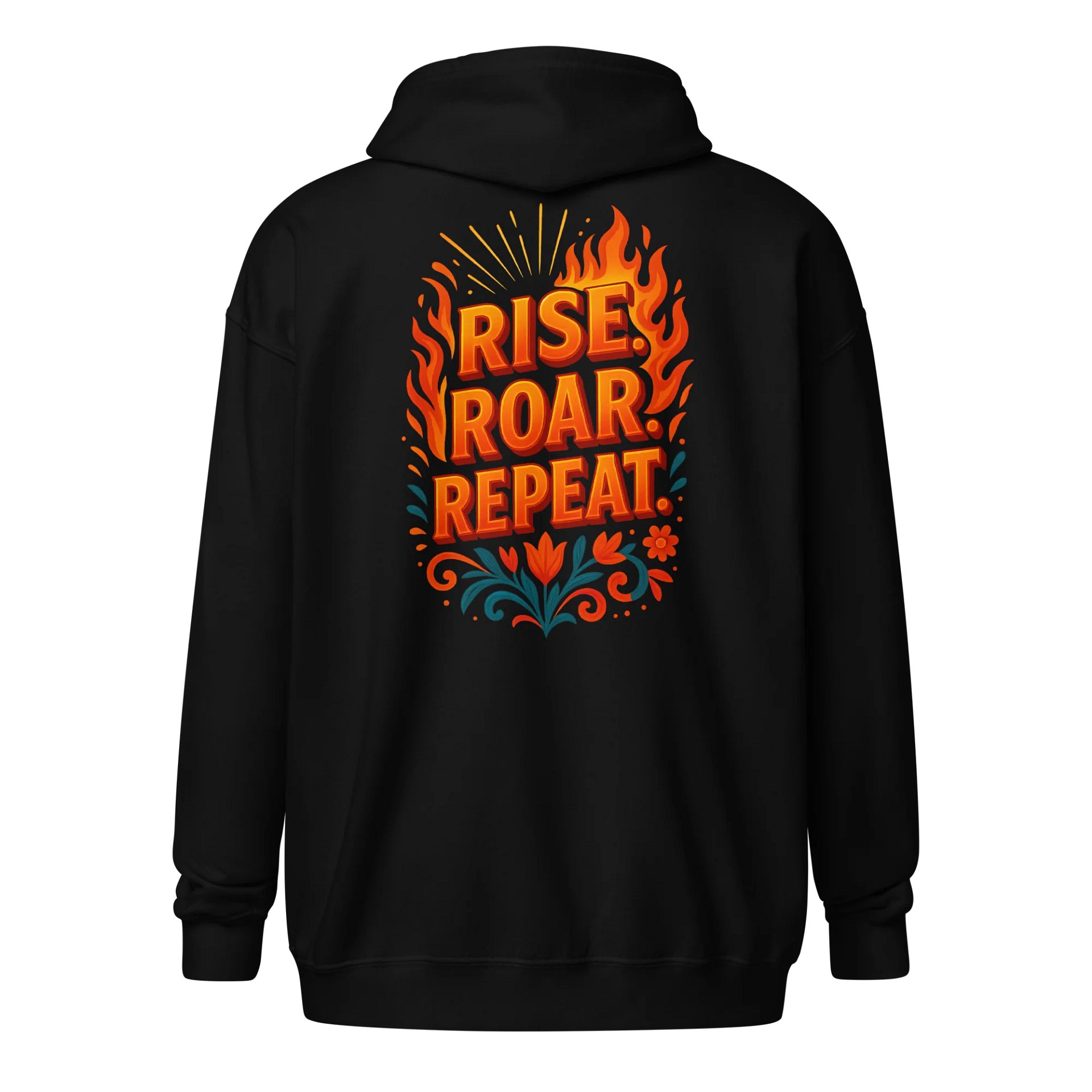 Zip Hoodie – Rise. Roar. Repeat. product image (1)