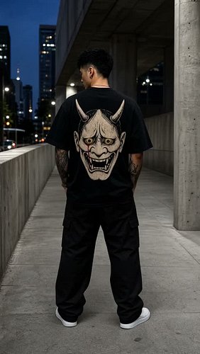 HOW AN OVERSIZED TEE SHOULD FIT.

Full weight. Clean drape. A back print that needs no introduction.

HANNYA / DROP 01
Shop t...