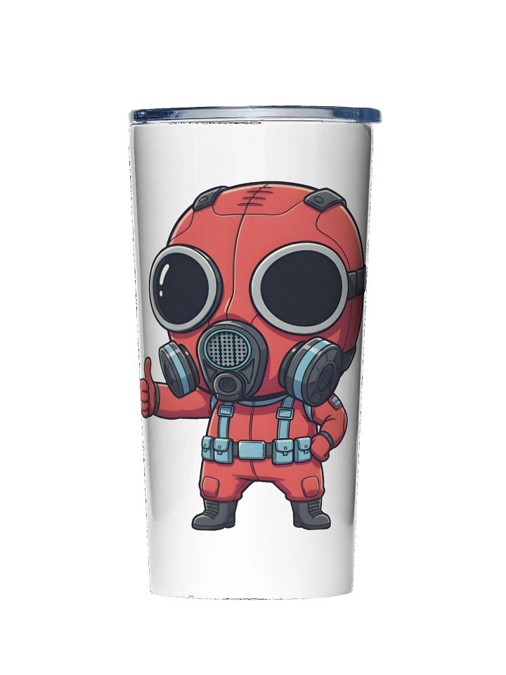 'Red Mask' Steel Tumbler product image (1)