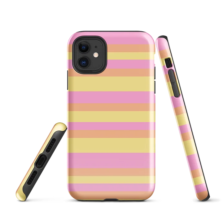 multi stripe i phone case product image (1)