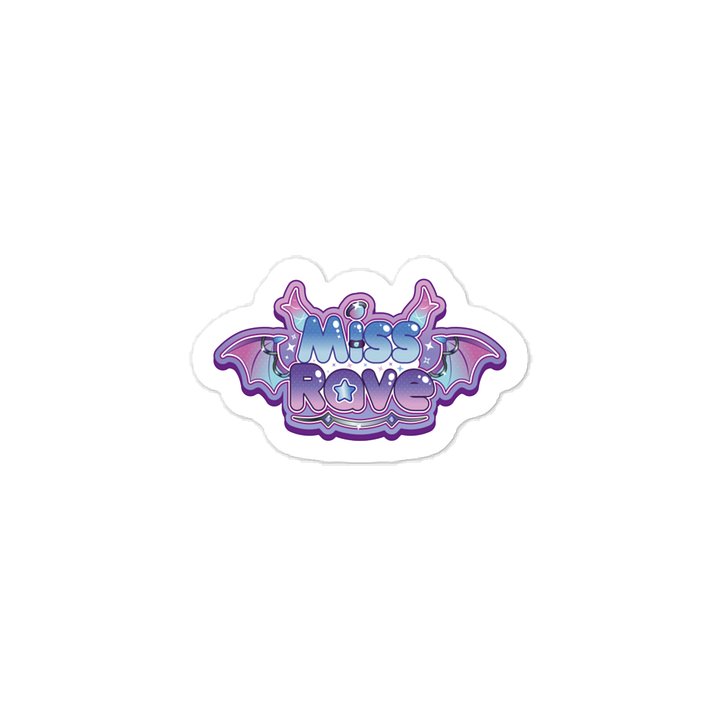 Miss Rave 2.0 logo Vinyl Decal product image (1)