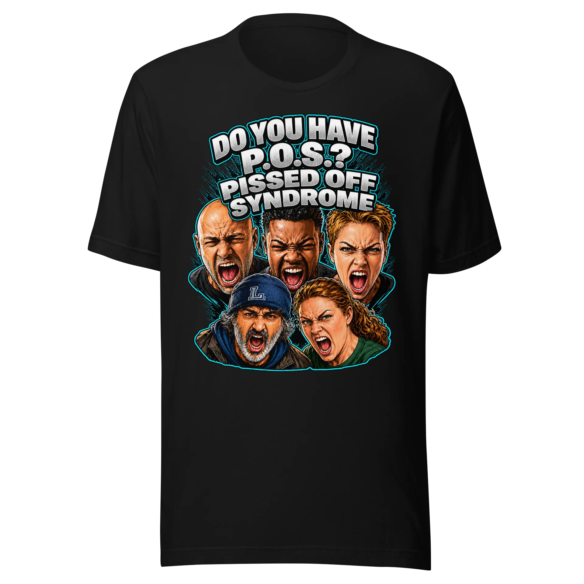 Do You Have P.O.S.? – Pissed Off Syndrome Gig Worker Tee product image (1)