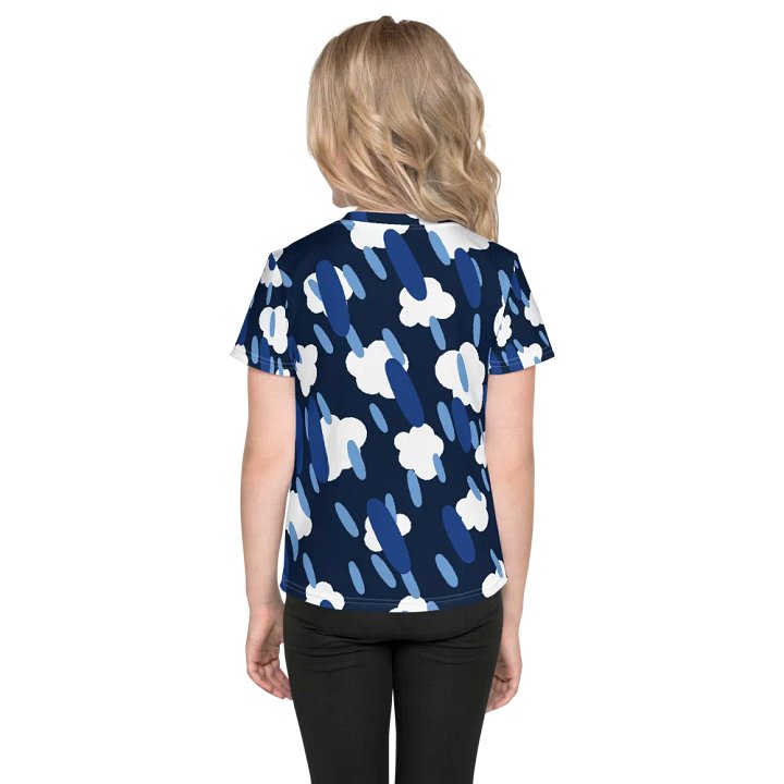 Cloudy Sky Kids All-Over Print T-Shirt product image (2)