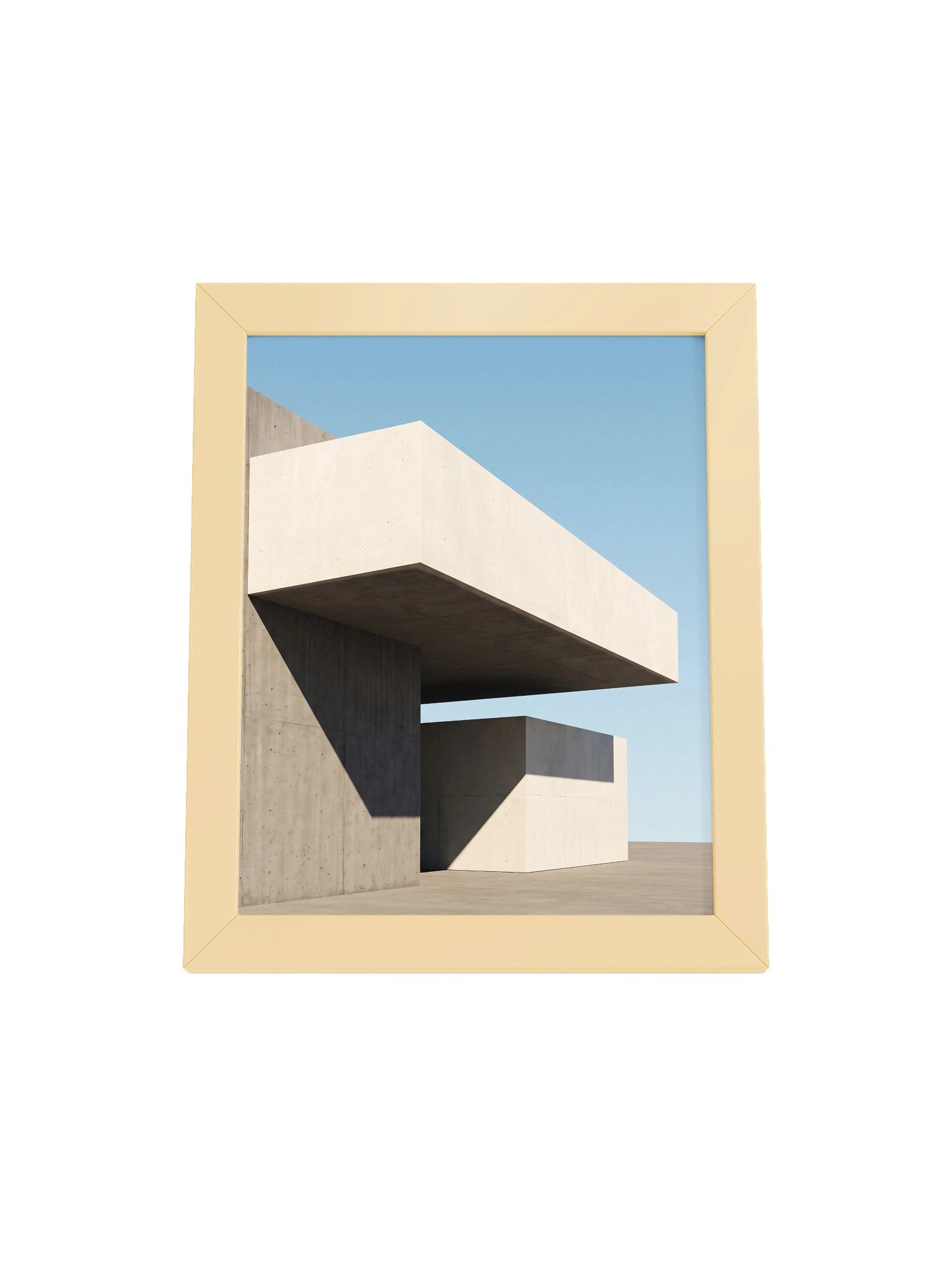 Cantilever - Brutalist Minimalist Architectural Wall Art product image (75)