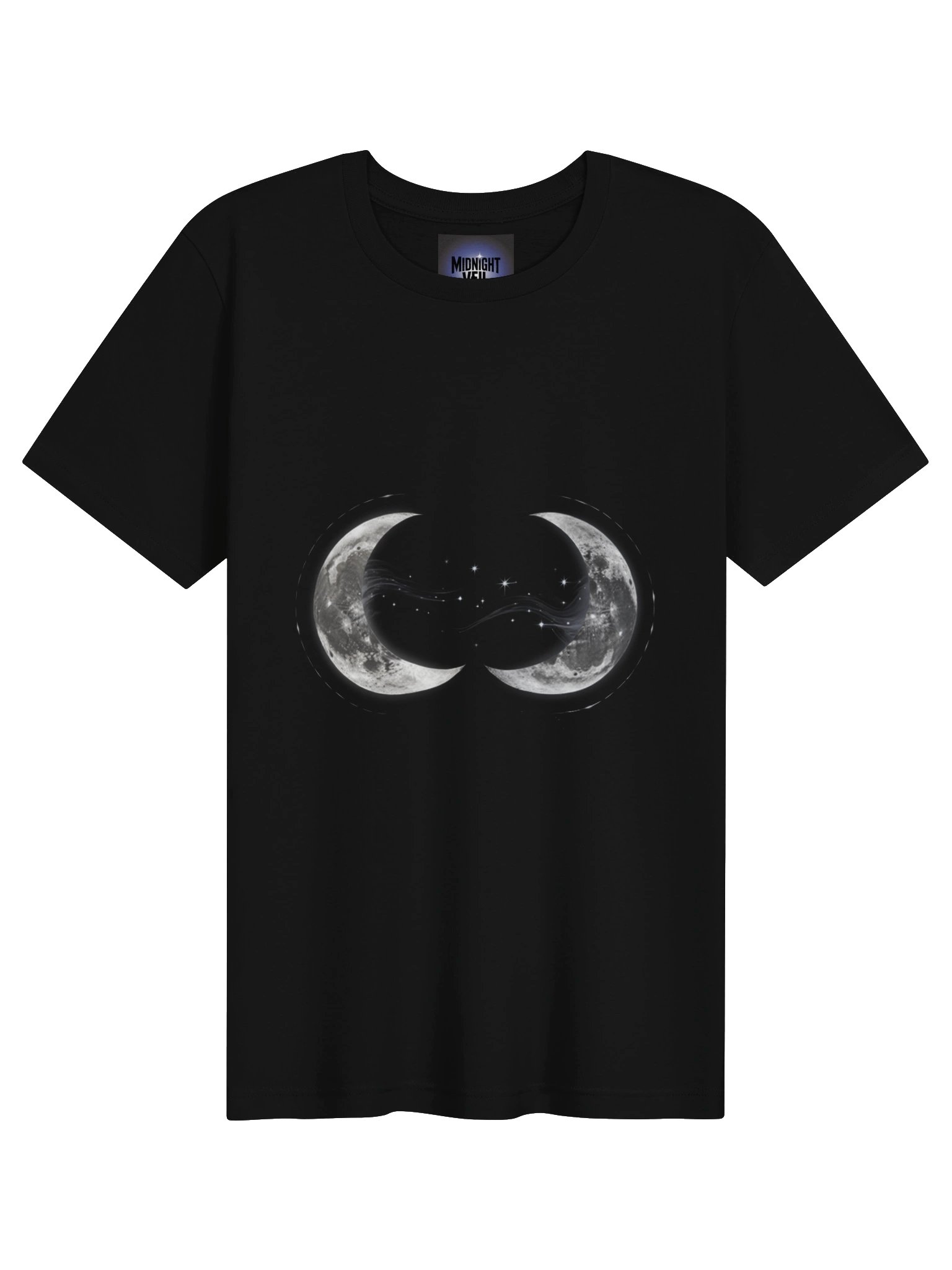Midnight Veil — Twin Veil Moons Tee product image (4)