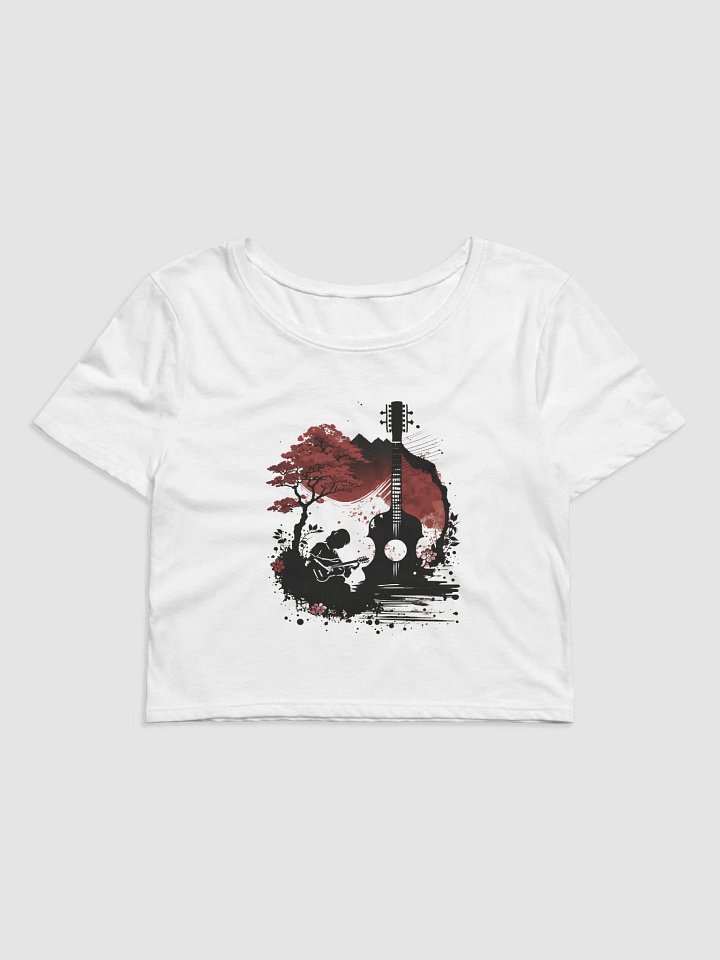 Japanese Guitar Crop Top product image (1)
