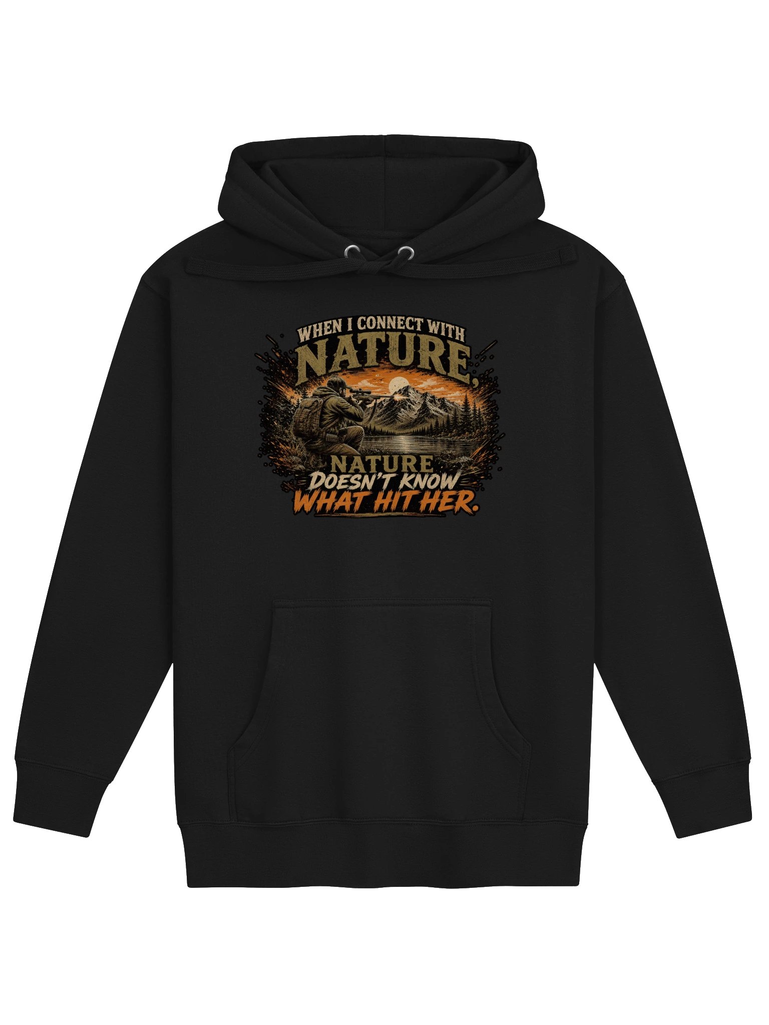 Nature Doesn't Know Hoodie product image (1)