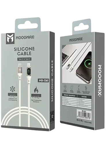 MOOGMAX عرض خاص 10 كيبل تايب سي مزدوج تحمل عالي وشحن فائق السرعة فقط ب 139 ريال product image (1)