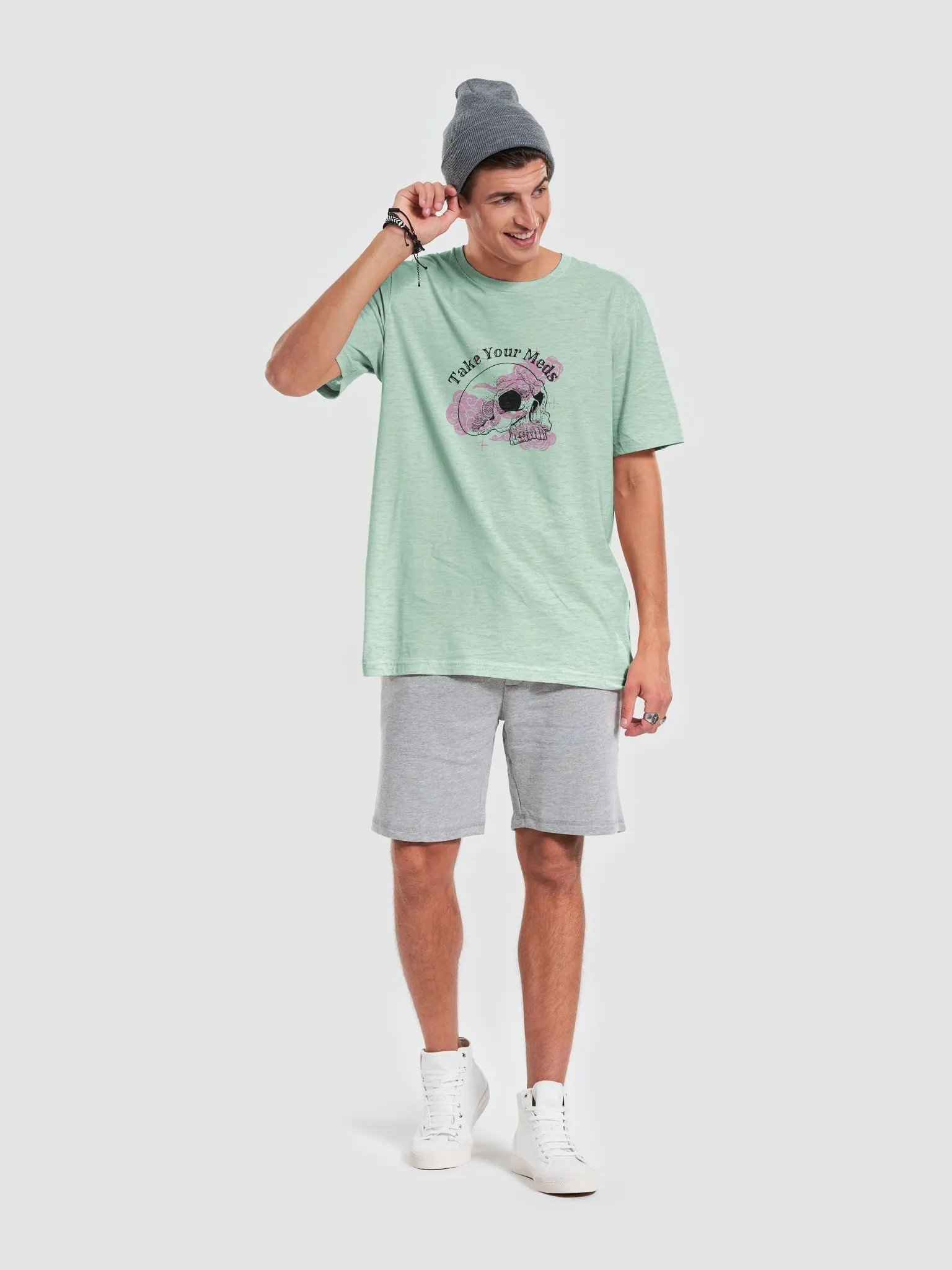 Take Your Meds Unisex T-Shirt (Black Design) product image (6)