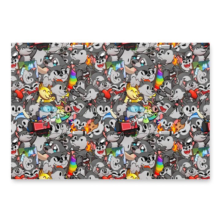 Emote Spam Wrapping Paper product image (1)