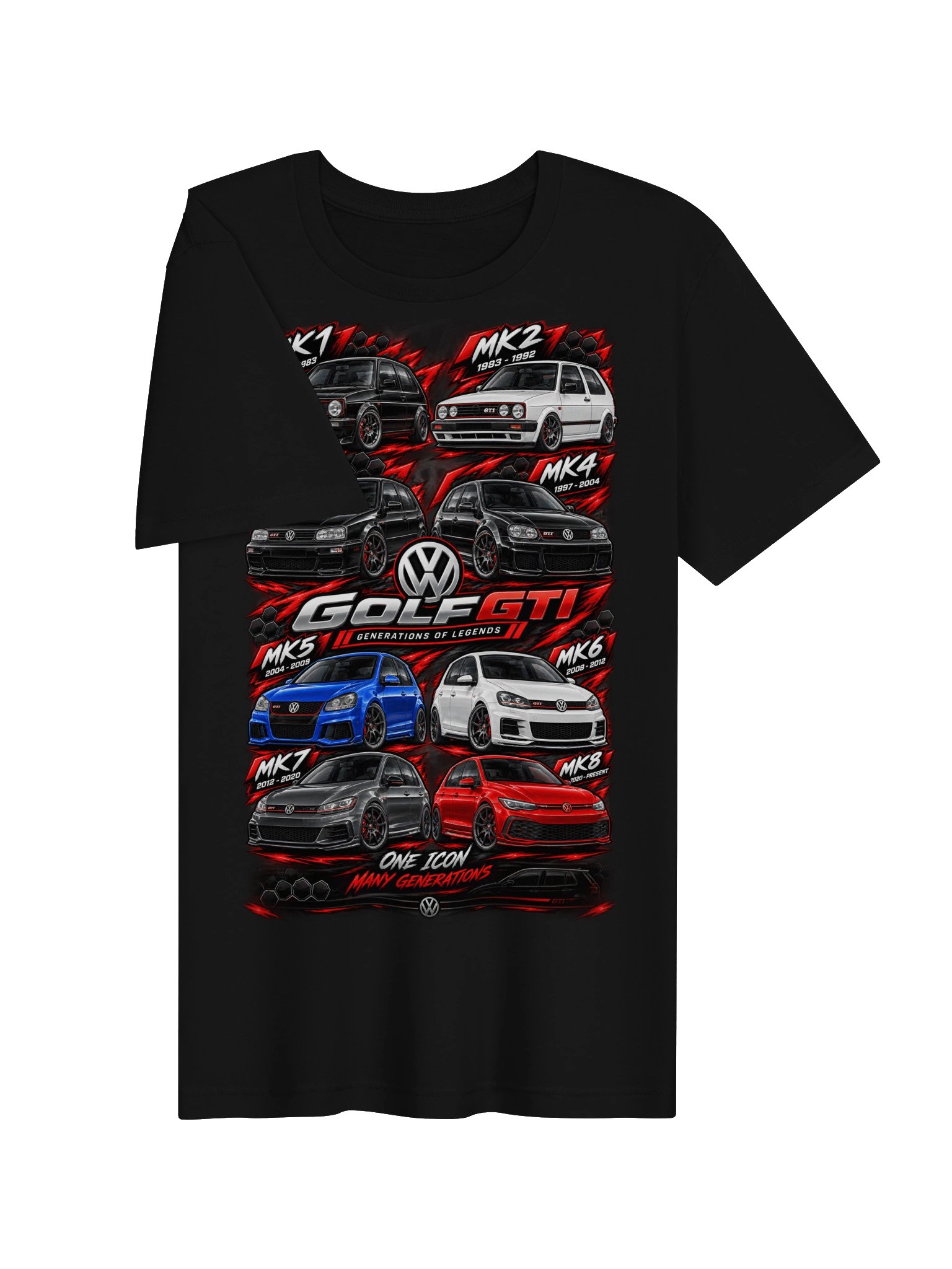 Golf GTI Generations of Legends Tee product image (4)