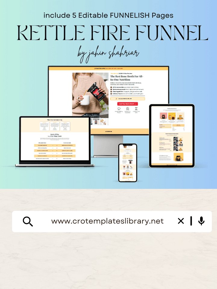 Kettle Fire Funnelish Templates product image (1)