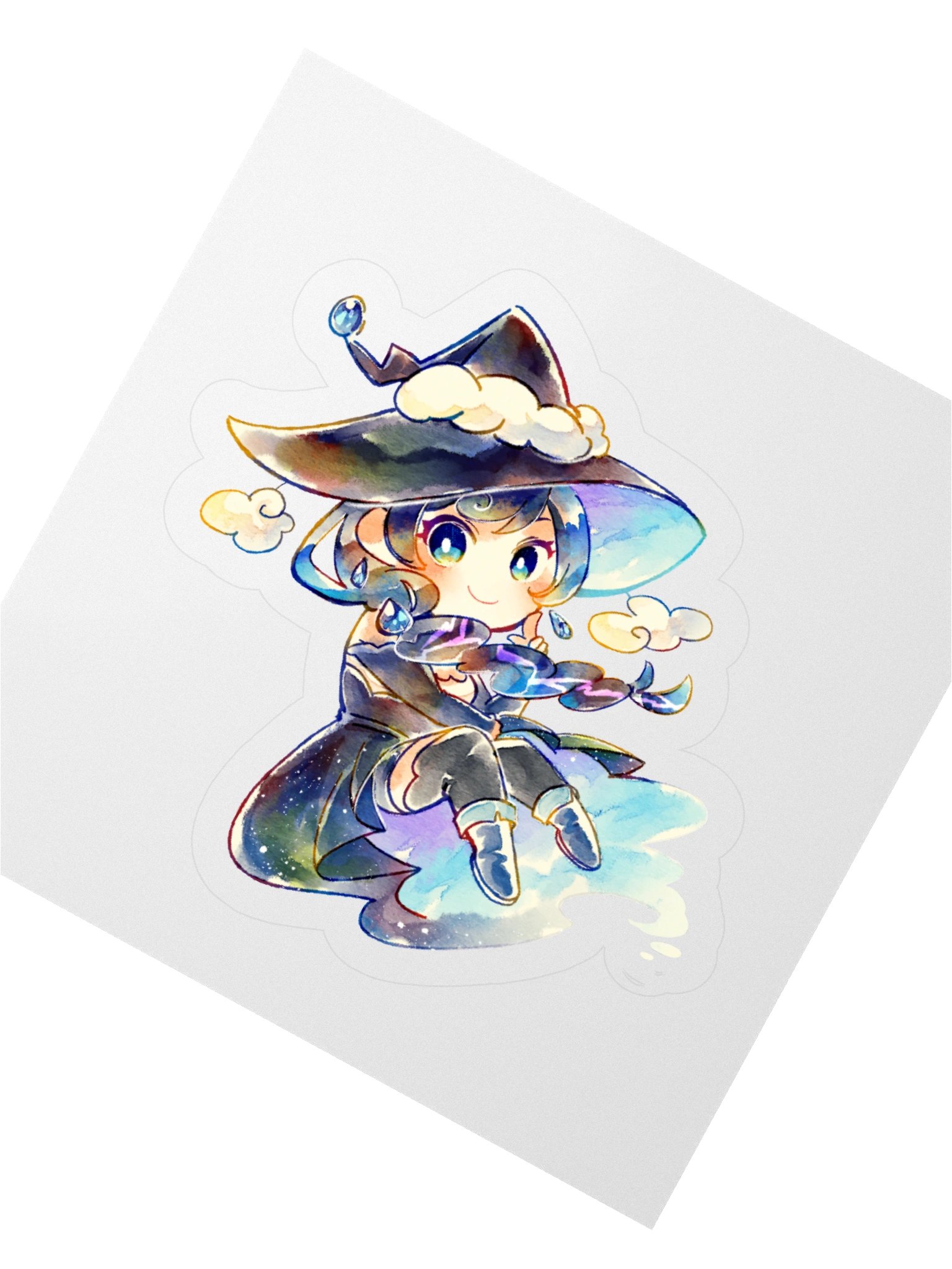 Stormy Braid Sticker product image (4)