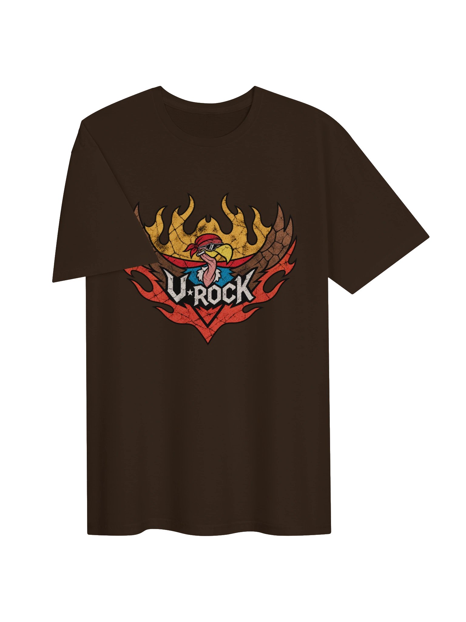 Retro Flaming Eagle Bandana Unisex Tee | Inspired by Jason's Look in GTA VI product image (15)