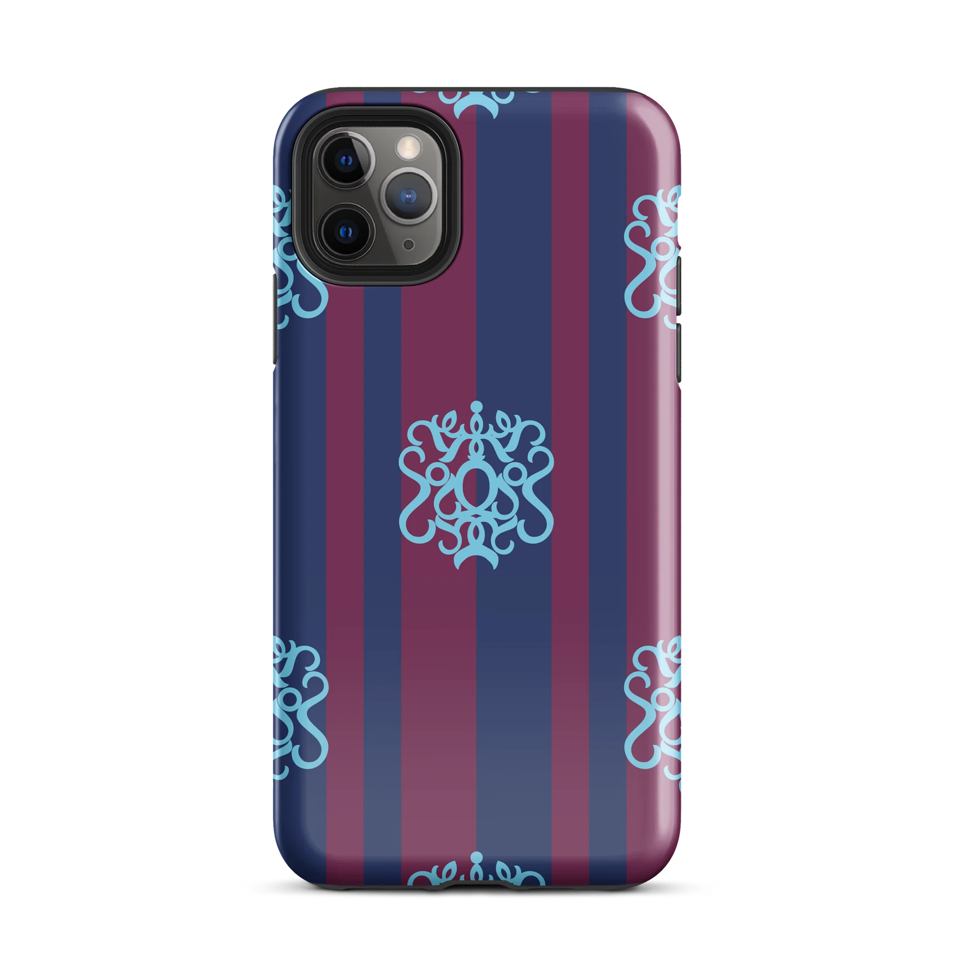 Maroon Navy Flirty Academic iPhone® Case product image (1)