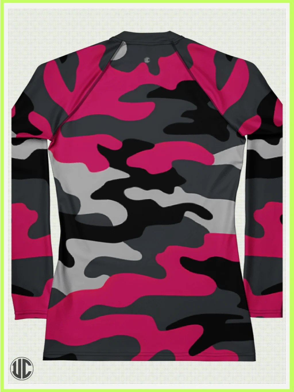 Savage Pink Camo – Women’s Rash Guard product image (4)